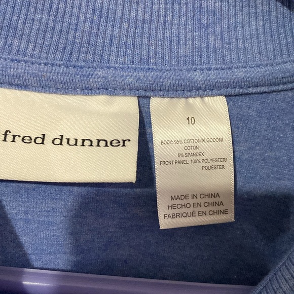 Alfred Dunner Zippered Top/Jacket Sz 10 NWT - Picture 3 of 6